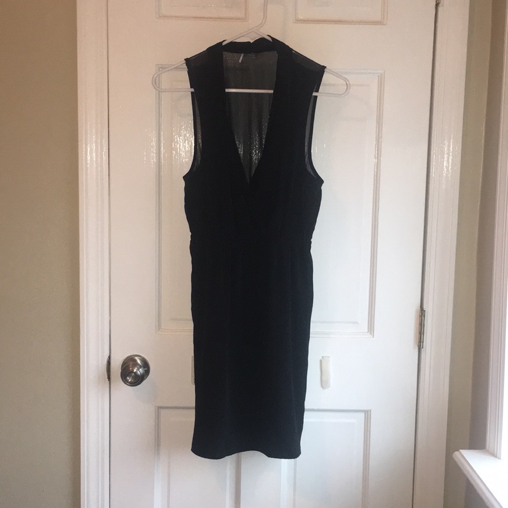 Sparkle and fade black chiffon dress - Picture 3 of 3